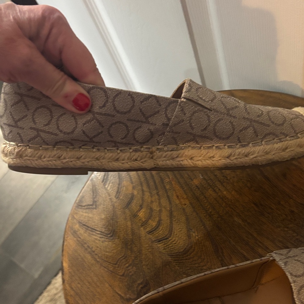 Calvin Klein Beige Patterned Espadrilles - image 6